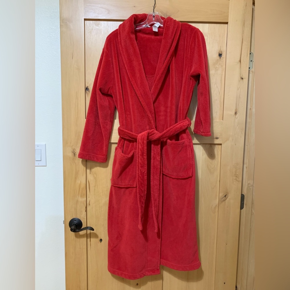 Cozy Adonna Red Bathrobe Womens M